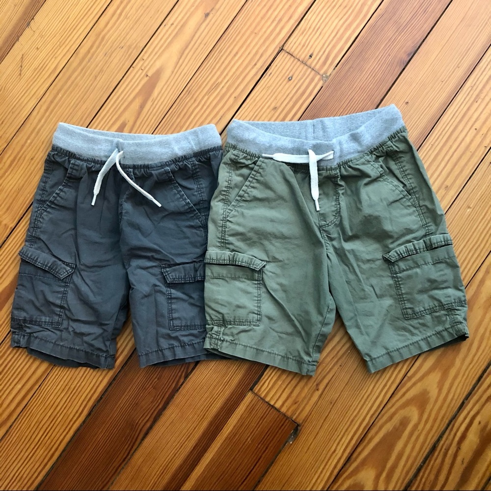 2 pairs Old Navy cargo shorts